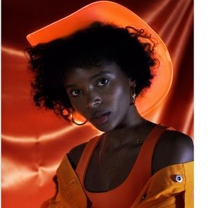 ISO Orange Neon Cowboys hat